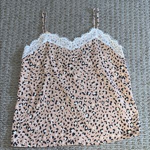 Leopard Print Tank Top